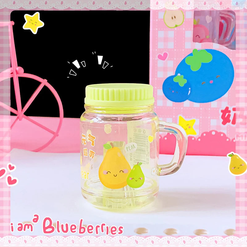 fruit cup shape pencil sharpener