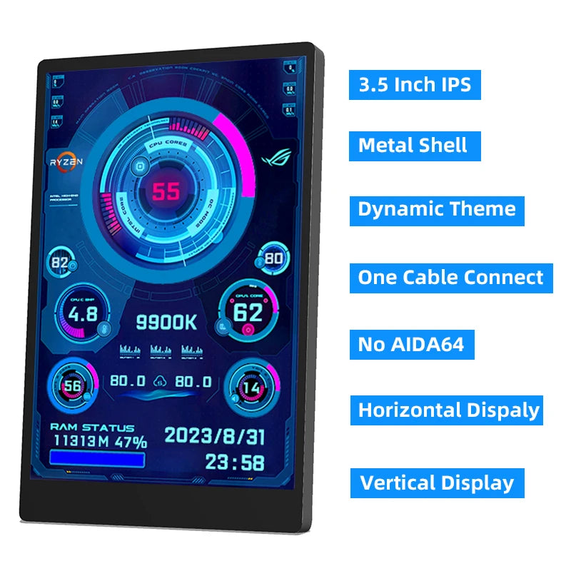 3.5 Inch IPS Type C Secondary Screen