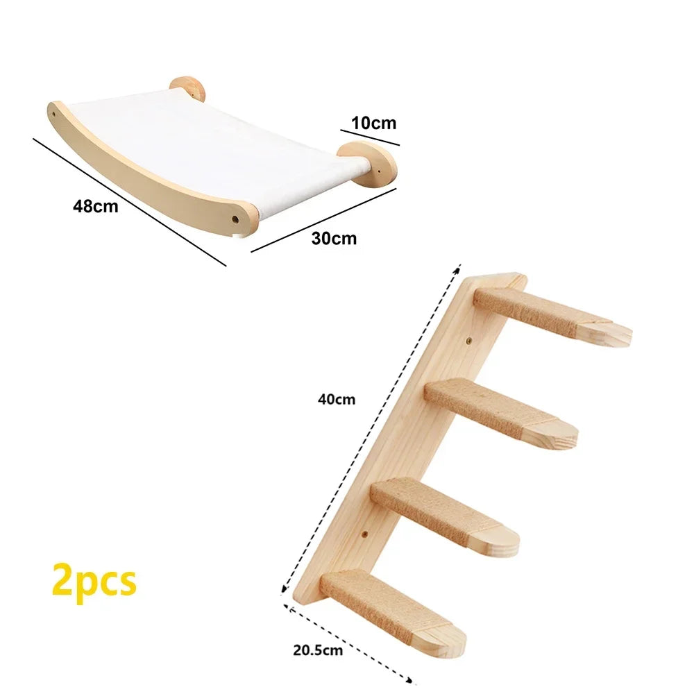 Cat Tree Wall Mounted Climbing Shelves