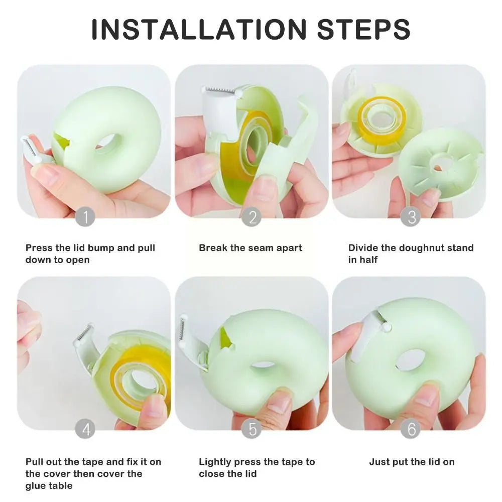 Donut Shaped Tape Dispenser