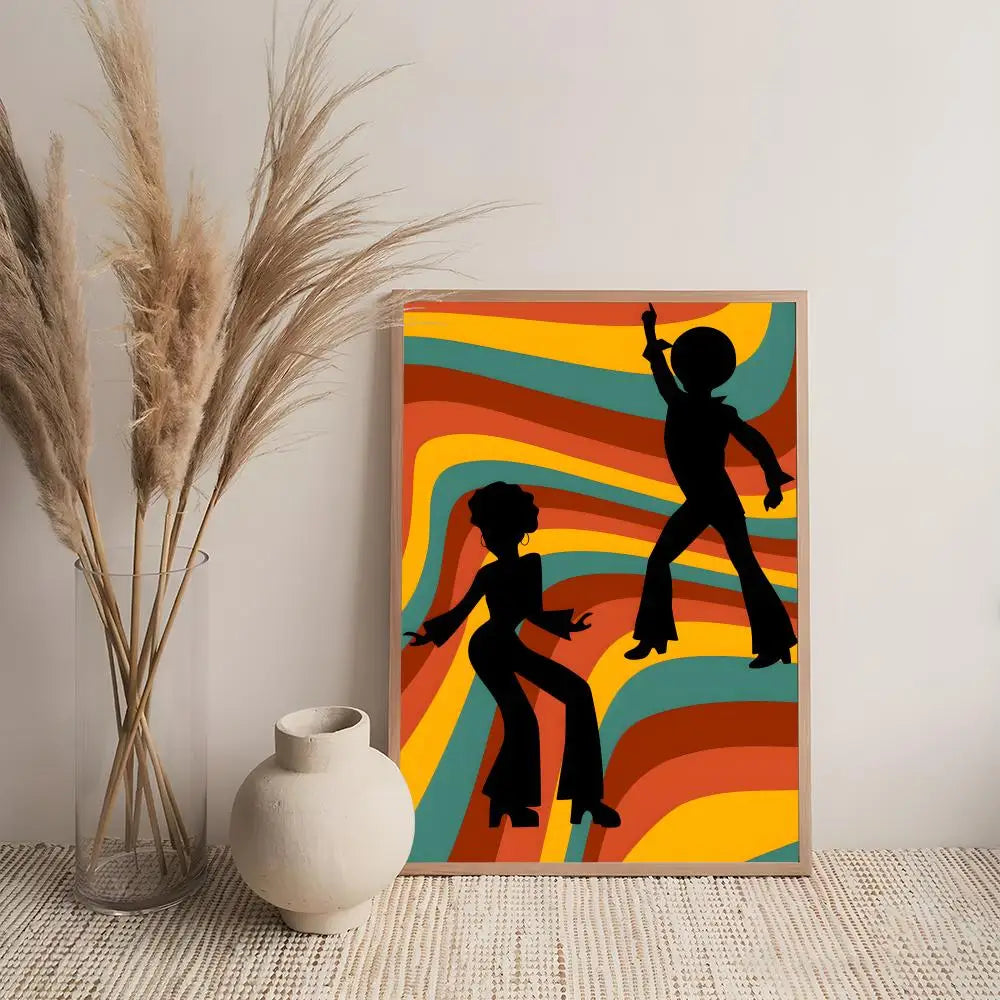 Art R-Retro Abstract Nourishing Soul Poster