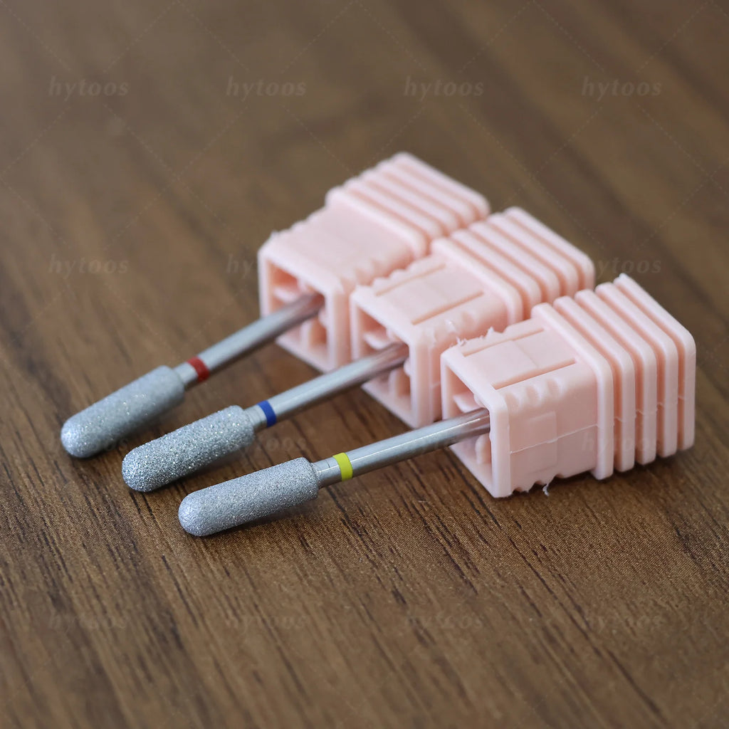 HYTOOS Chrome Diamond Nail Drill Bits