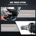 SucceBuy 3200W 750RPM Wet/Dry Diamond Core Drill Machine