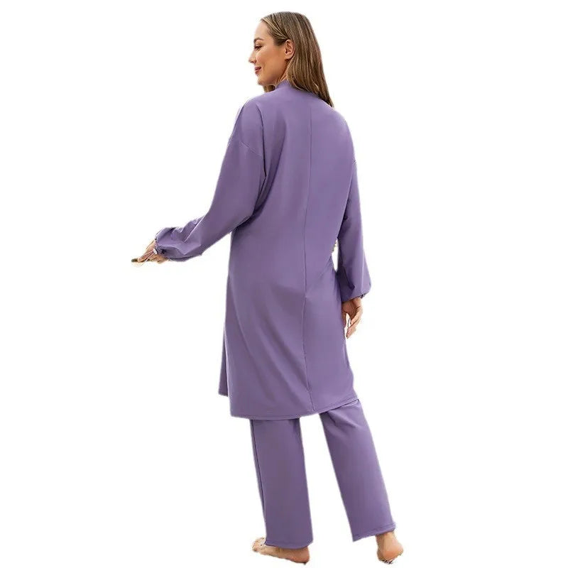 Long Sleeve Tunic Islamic Swimsuit