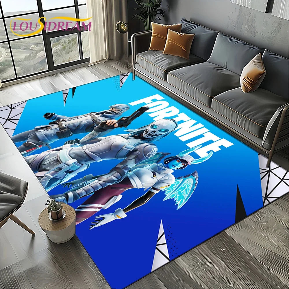 New Style Fortnite-e Cartoon Rug