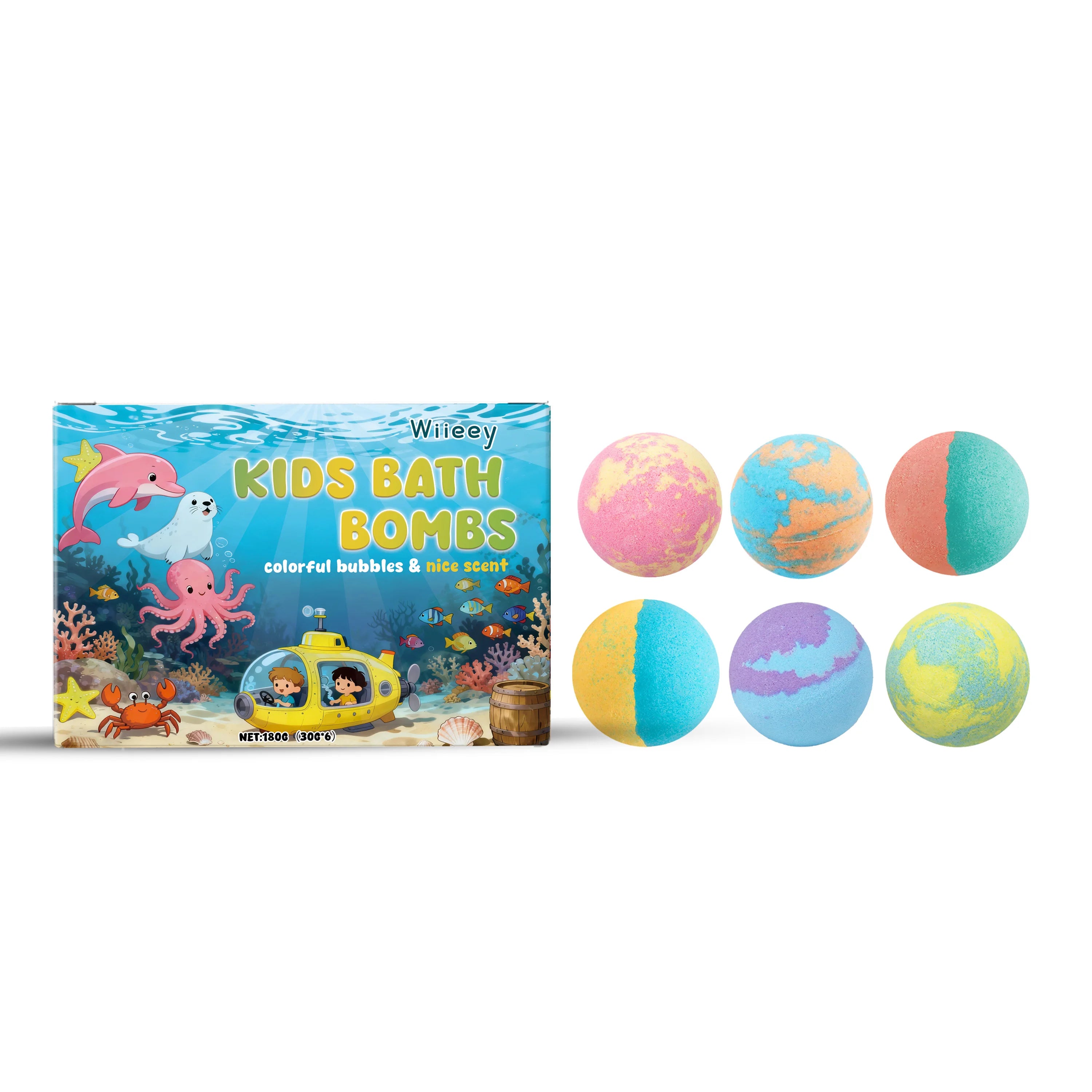 12pcs Organic Bath Bombs Set