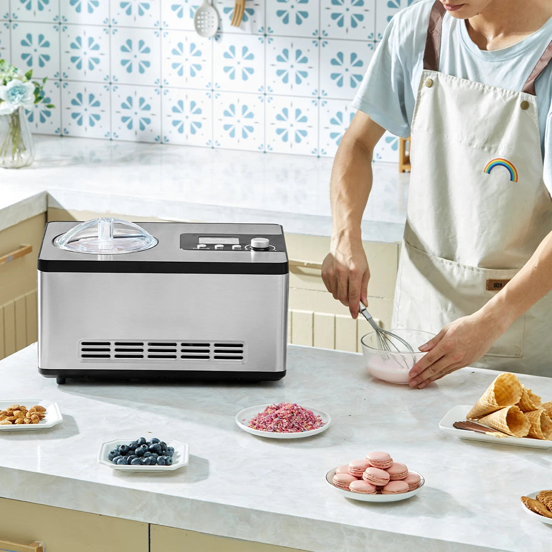 SucceBuy Automatic Ice Cream Maker