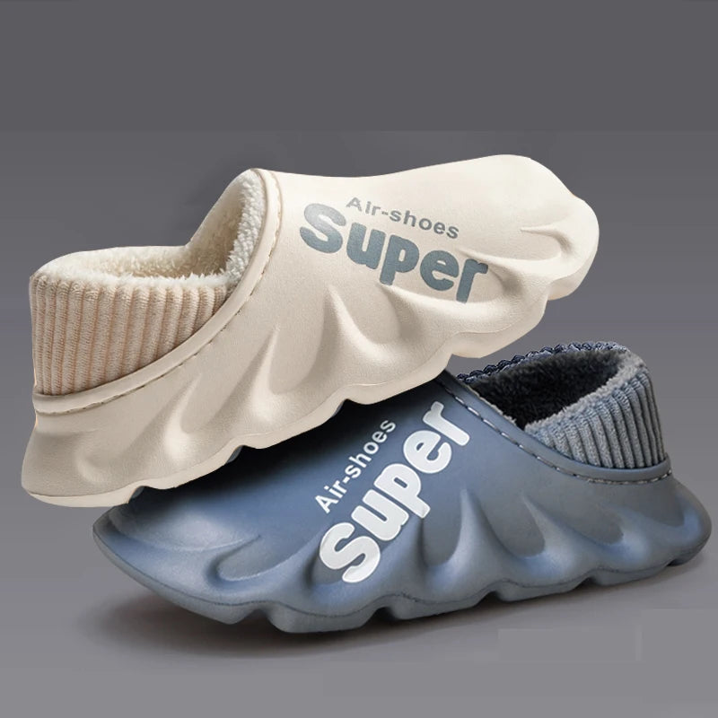 Men Winter Warm House Slippers