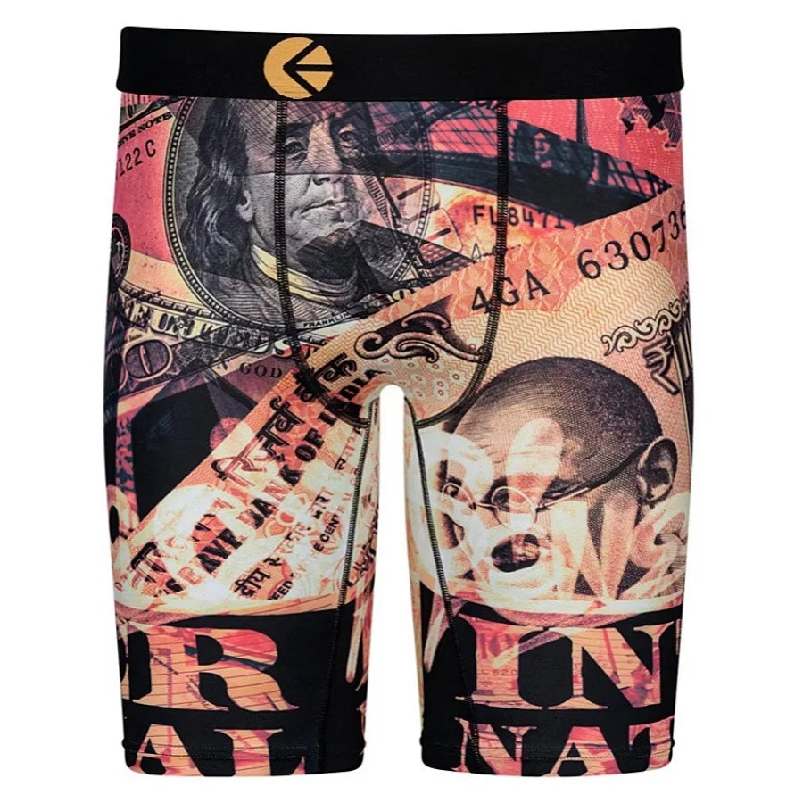 Ice Silk Sport Fitness Men's Boxer Shorts