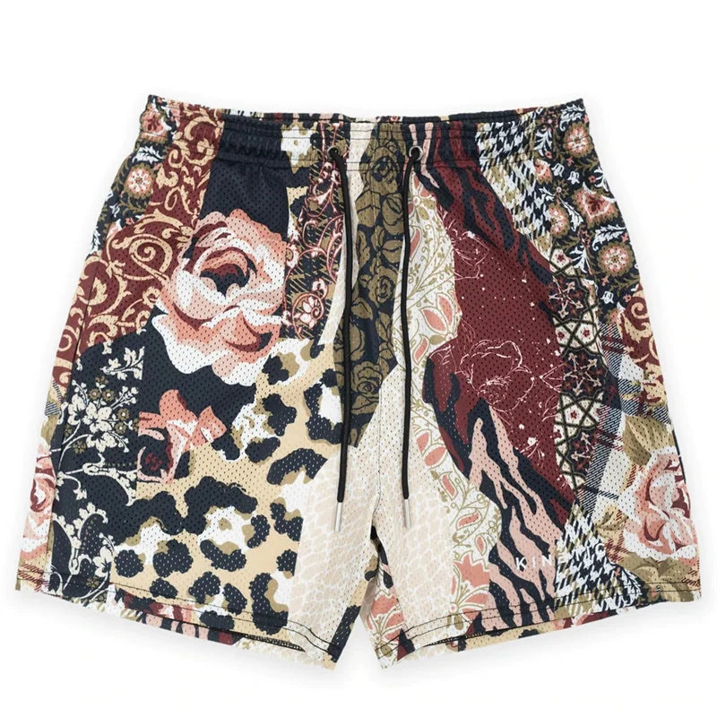 Embroidery gym shorts