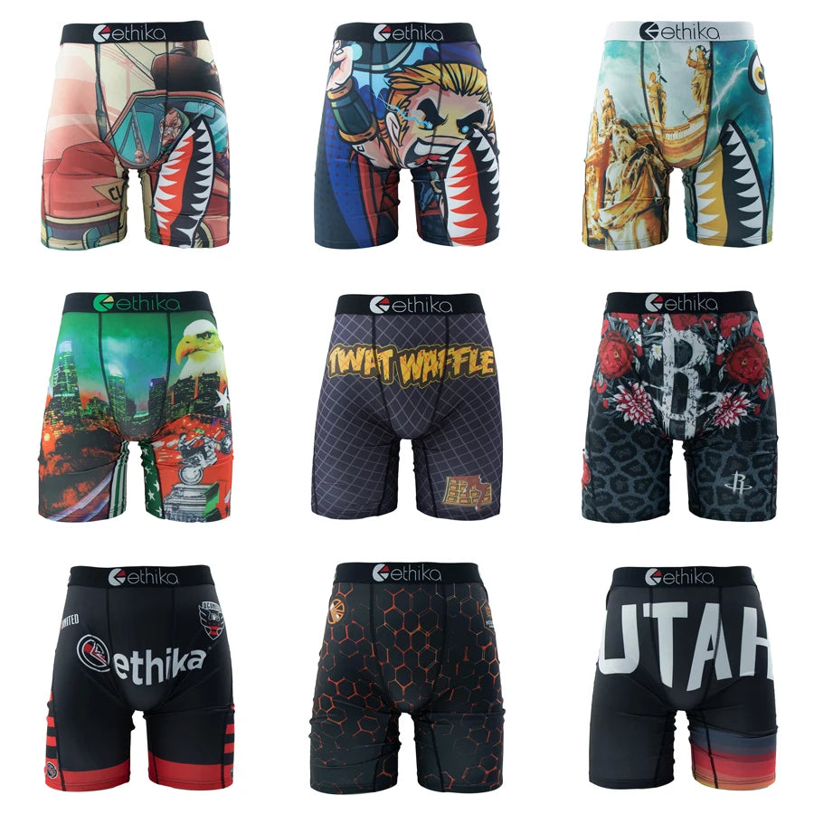 1Pcs Men Boxers Brief