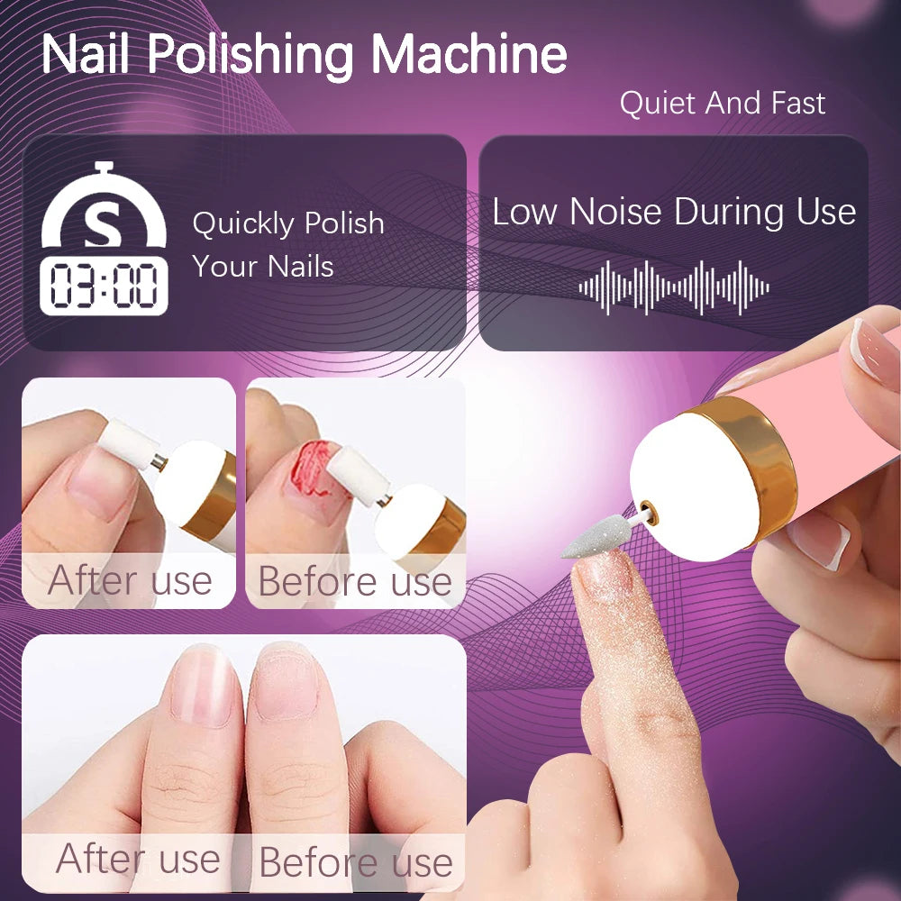 5 in 1 Electric Nail Polish Drill Machine