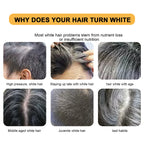 Natural Black Hair Soap Anti-Gray Hair Treatment