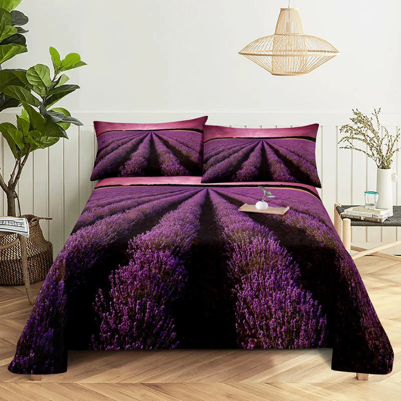 Purple animated Bed Sets