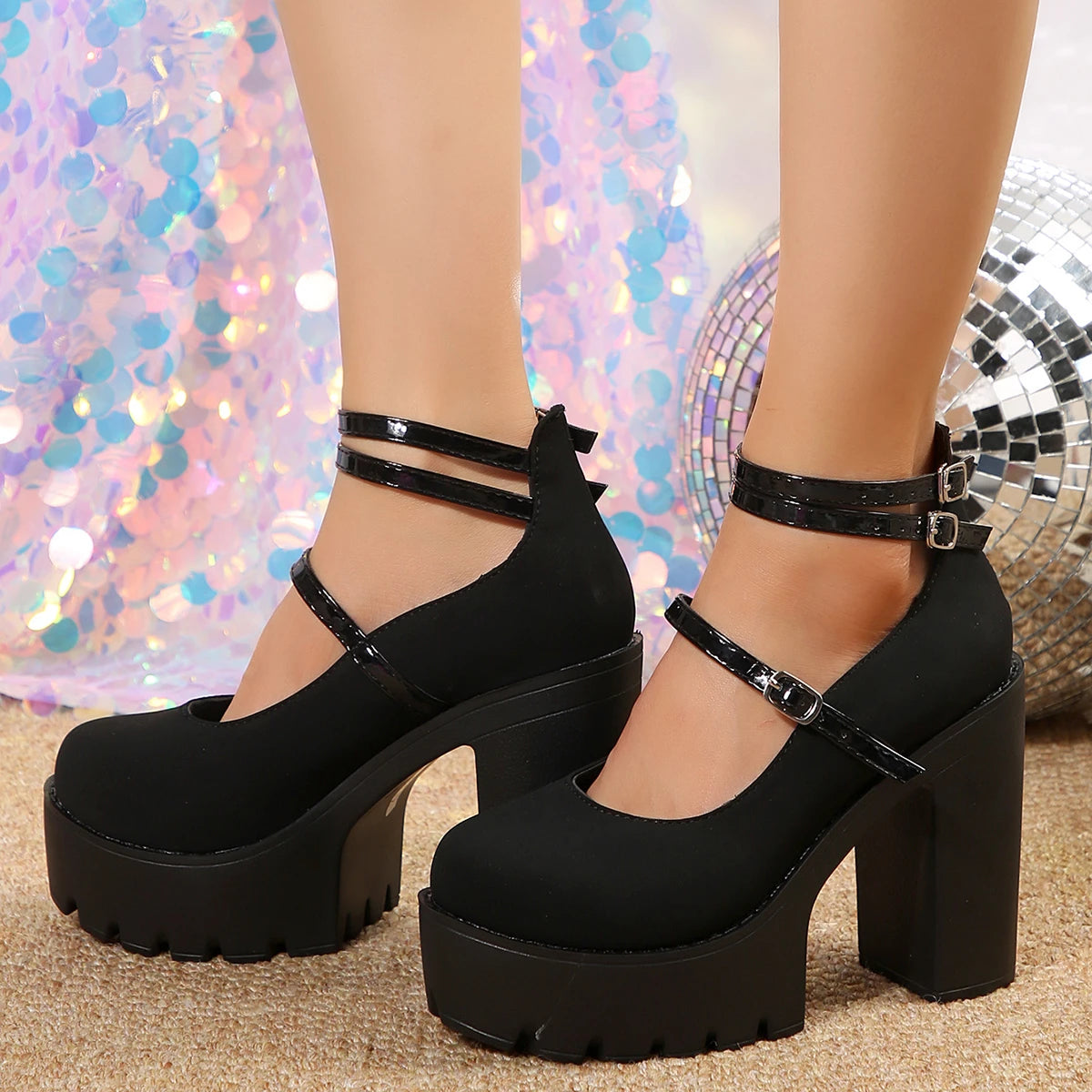 Mary Janes High Heels