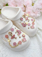 14pcs Fashion ABS Shoe Charms