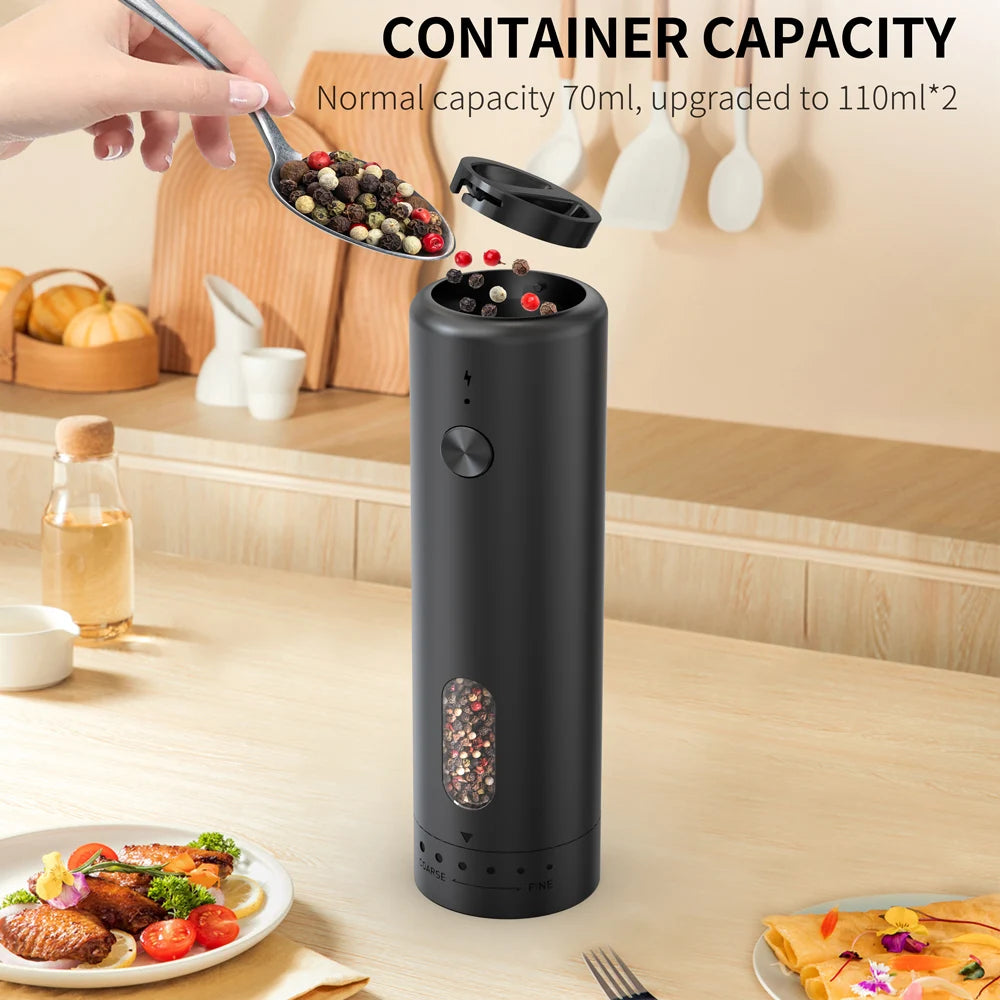 MINI USB Rechargeable Automatic Pepper Grinder