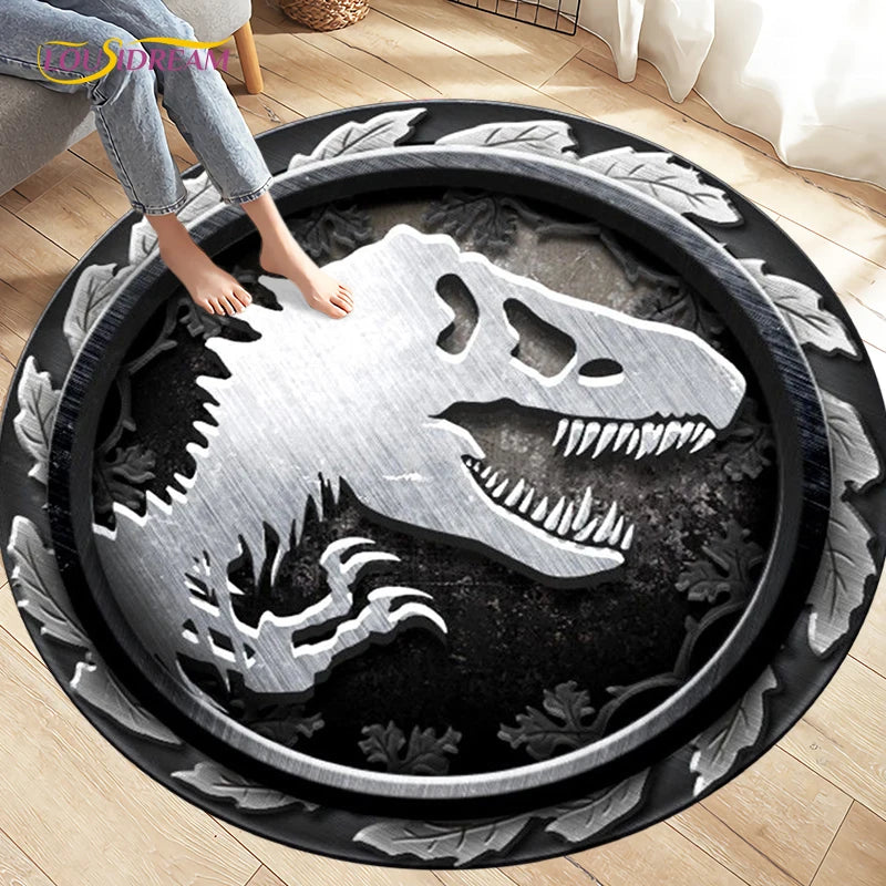 Jurassic Park Cartoon Dinosaur Carpets