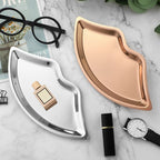 Stainless Steel Lip Shaped Jewelry Tray