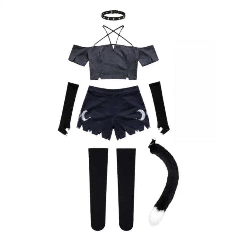 Anime Helluva cos Boss Loona Loony cosplay costume