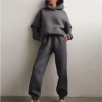 Women's Tracksuit Suit Autumn Fashion Warm Hoodie Sweatshirts