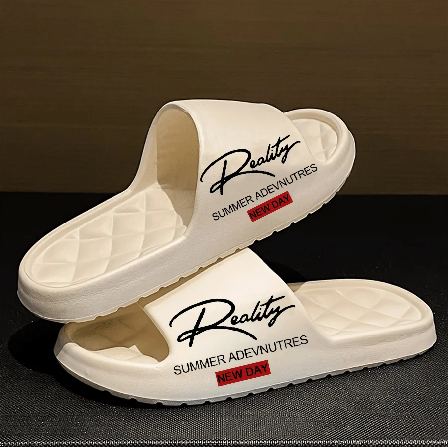 Men summer slides