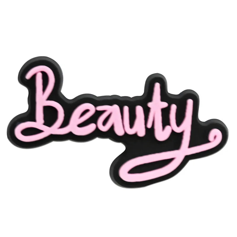 cosmetic beauty PVC shoe Charms