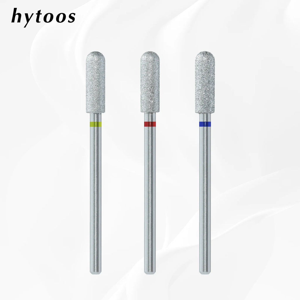 HYTOOS Chrome Diamond Nail Drill Bits