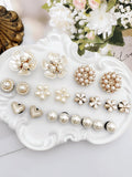 20pc  pearl camellia and flowers