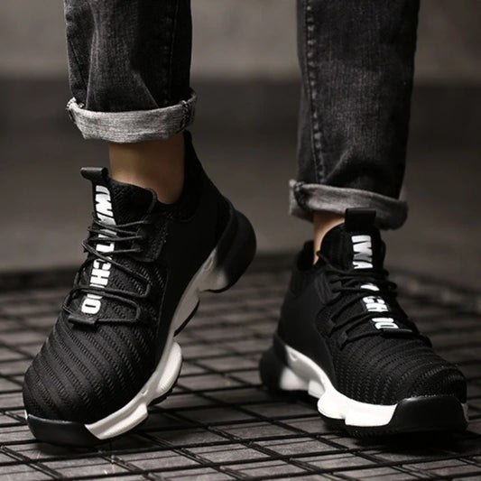 Men Safety Shoes Steel Toe Sneakers