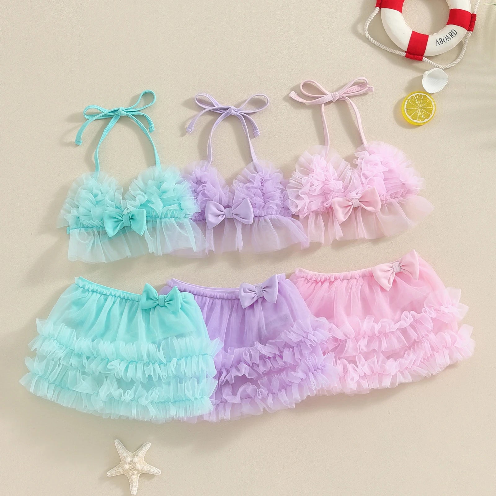 Baby Girls Bikini Beach Swimwear 2 Piece