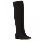 Over-the-knee Fashion Boots, Round Head Mid-heel