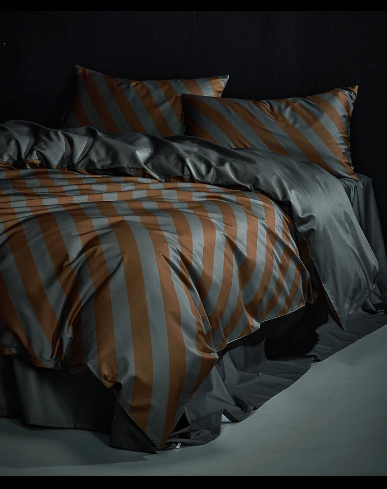 4pcs Satin Bed Set