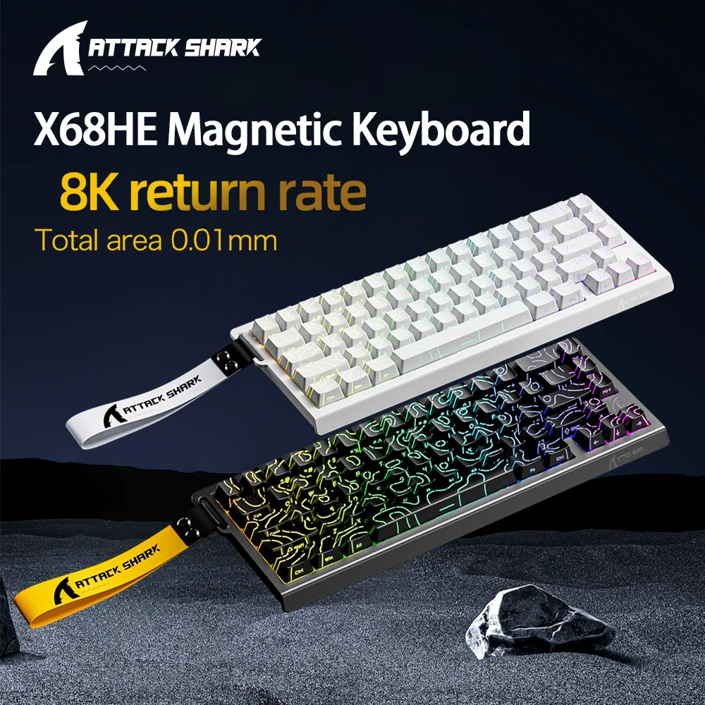 ATTACK SHARK X68HE Magnetic Keyboard
