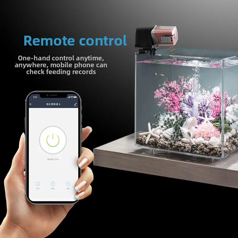 Automatic fish feeder