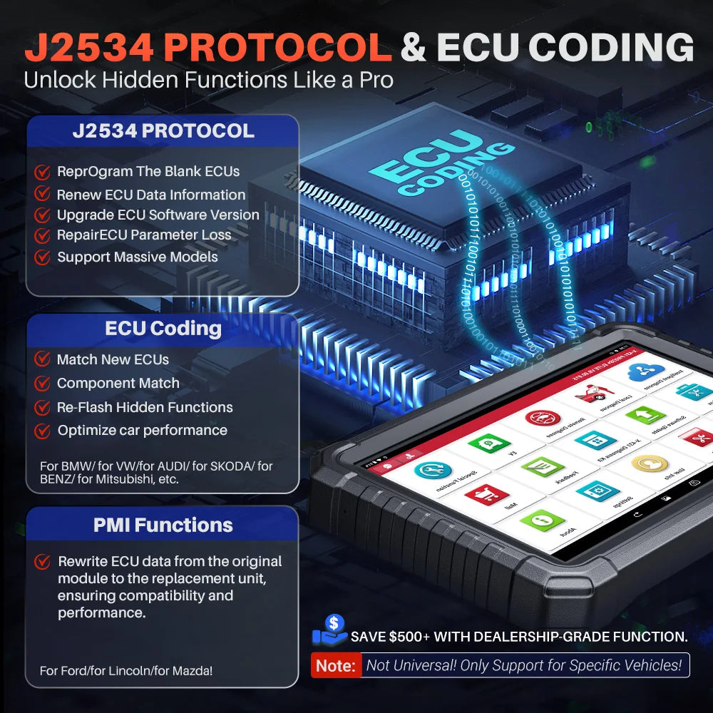 2026 LAUNCH X431 PRO3S+ Elite J2534 Offline Programming car diagnostic Tool