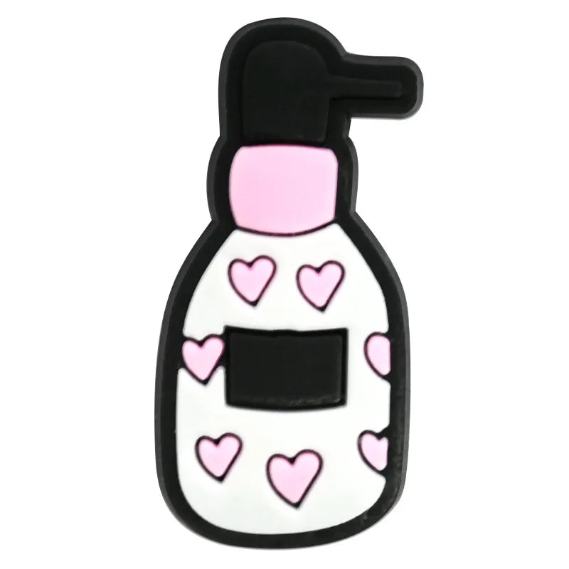 cosmetic beauty PVC shoe Charms