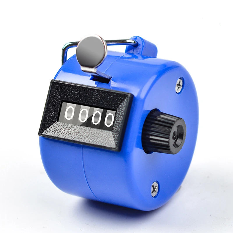 Mechanical Counter Four Digit Manual Recording Traffic