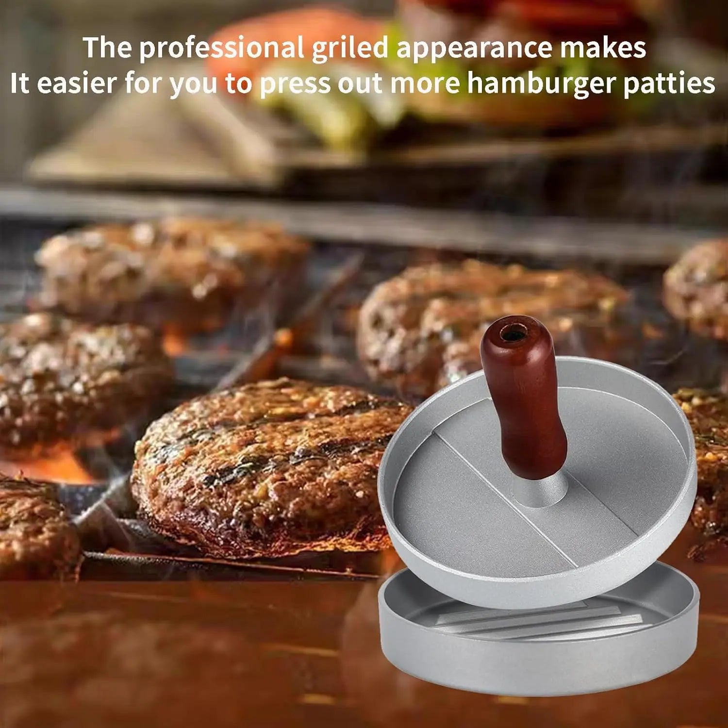 12CM Burger Press Non-Stick Patty Maker