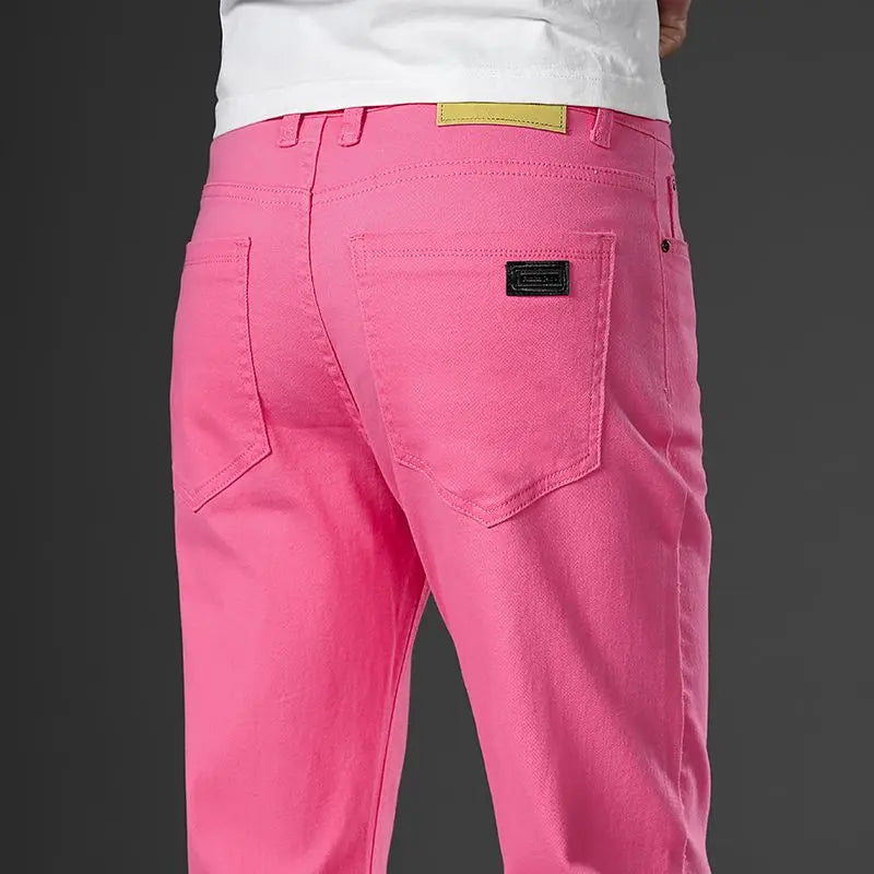 Business Casual Stretch Denim Pants