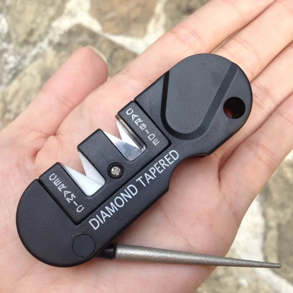 4-in-1 Mini Portable Tungsten Ceramic Carbide Knife