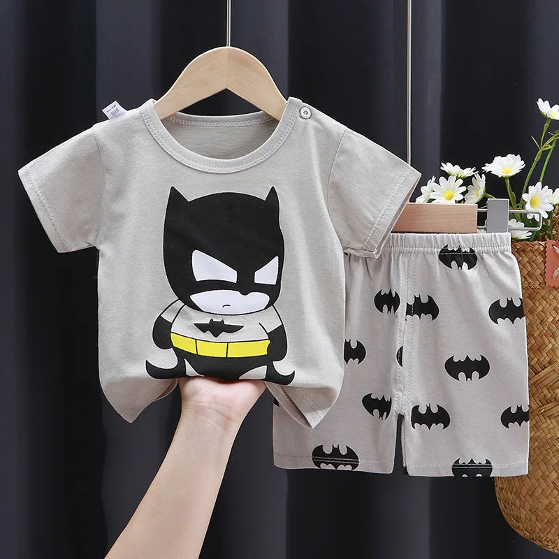 Boys Cartoon Print 2pc set