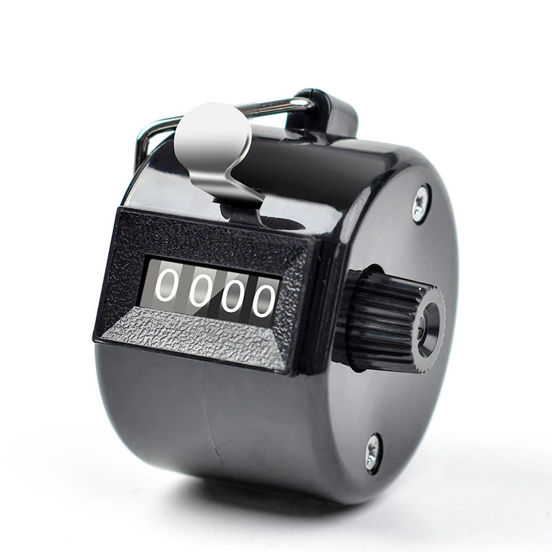 Mechanical Counter Four Digit Manual Recording Traffic