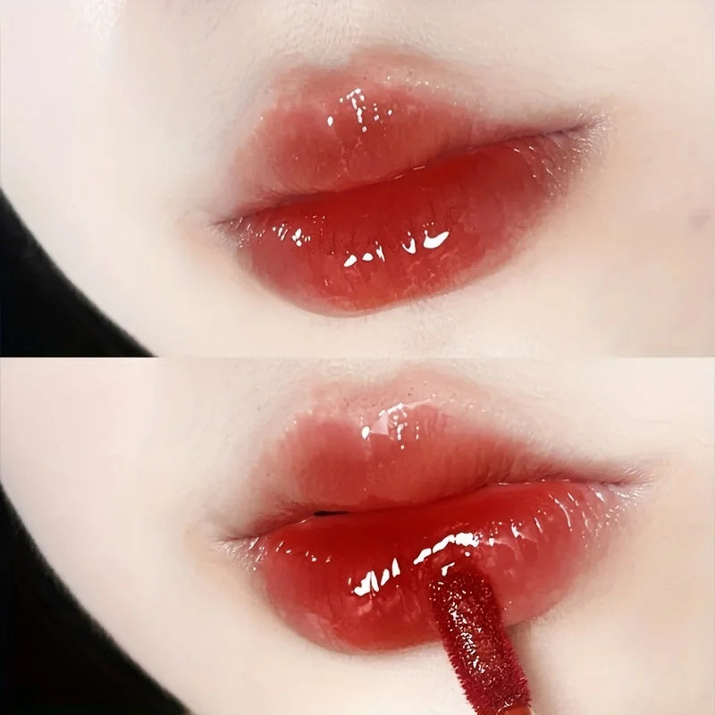 6 color  little bear lip gloss
