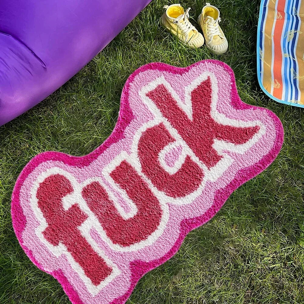 VIKAMA Cute Funky Bathroom Rugs