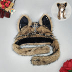 Dark series Gothic plush cat ear hat