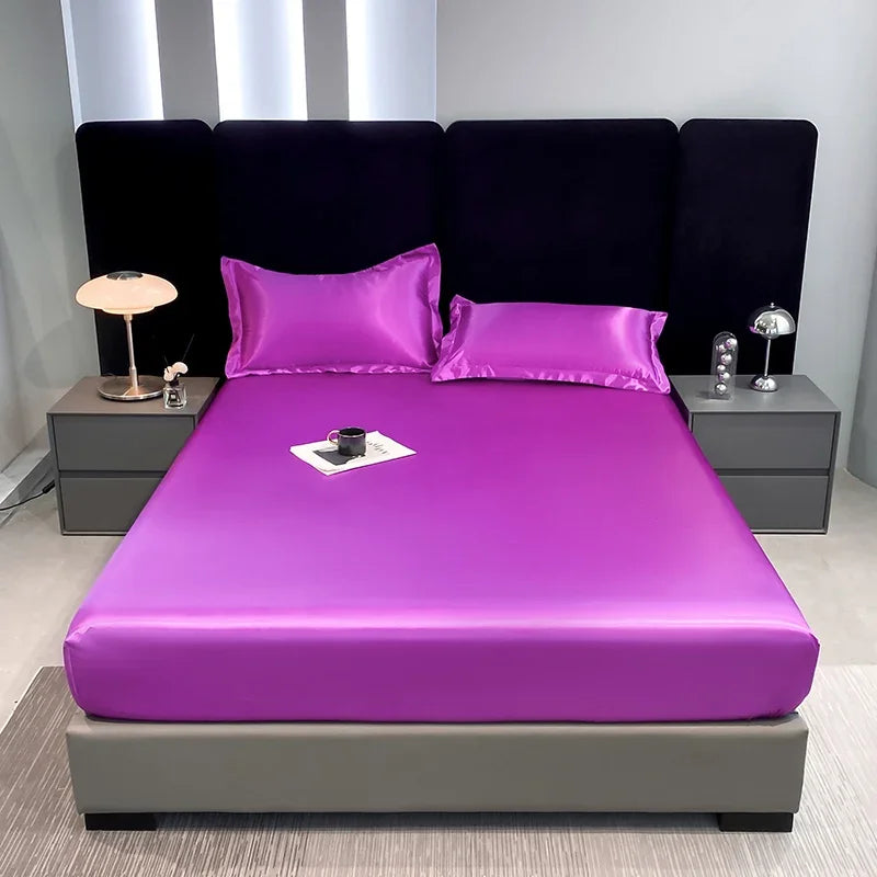 Satin Waterproof Fitted Sheet