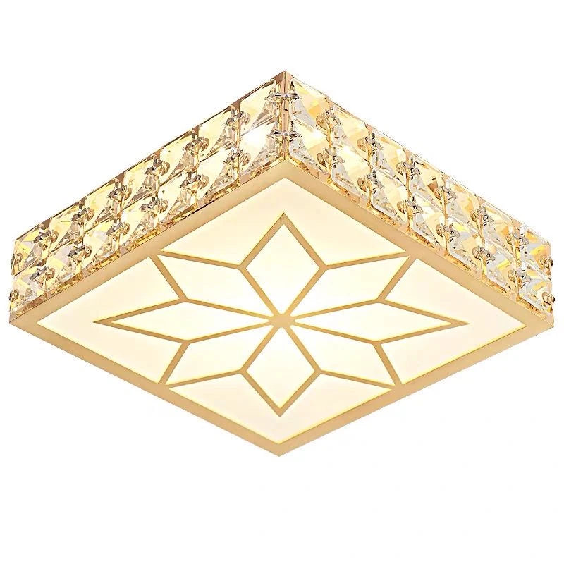 Modern Crystal Ceiling Light