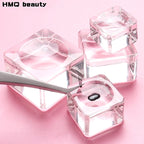 Crystal Glass Eyelash Glue Pallet