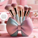 Bow makeup holder